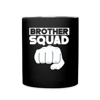 Brother Team Friendship Brothers Friend - Full Colour Mug - black - Front