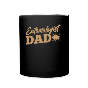 Entomologist Papa Insects Entomology Profession Team - Full Colour Mug - black - Front