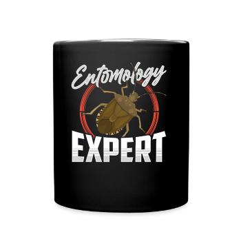 Expert in Entomology Profession Entomologist Insects - Full Colour Mug - black - Front
