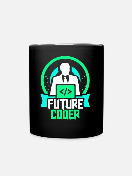Code du programmeur de codage du futur codeur - Mug uni - noir