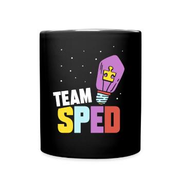 Équipe Enseignant en éducation spécialisée Profession de l’éducation spécialisée - Mug uni - noir - Devant
