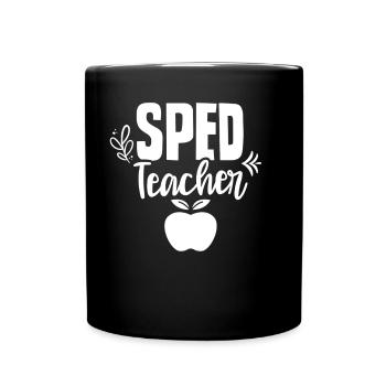 Enseignante en éducation de l’enfance en difficulté Profession de l’éducation de l’enfance en difficulté - Mug uni - noir - Devant