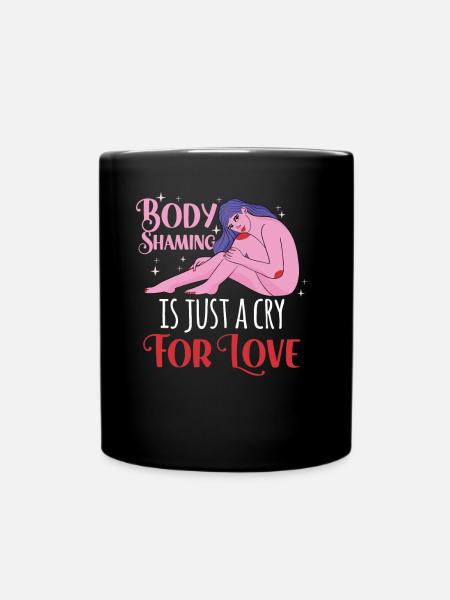 La honte corporelle n’est qu’un cri d’amour - Mug uni - noir