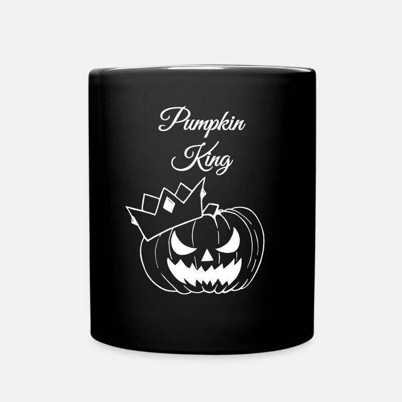 Pumpkin King - Full Colour Mug - black