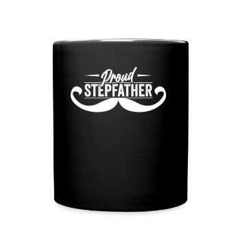 Fier beau-père Beau-père Beau-père Fête des pères - Mug uni - noir - Devant