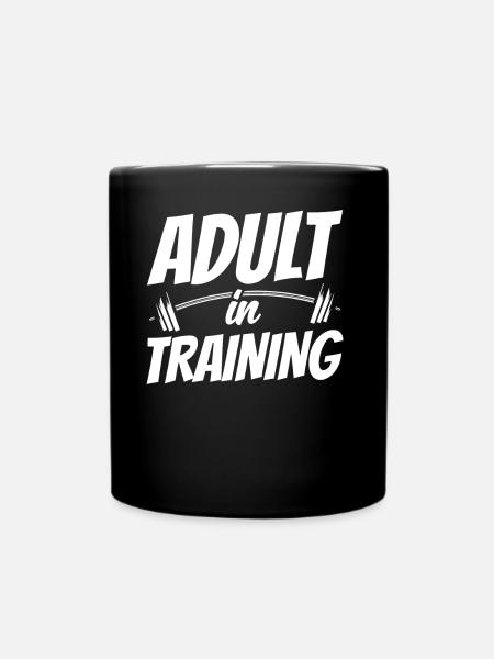 Erwachsener In Ausbildung Erwachsen Geburtstag - Tasse einfarbig - Schwarz