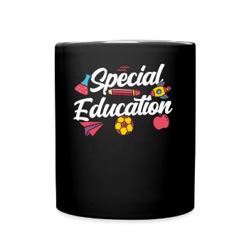 Profession d’éducateur spécialisé Enseignant en éducation de l’enfance en difficulté - Mug uni - noir - Devant