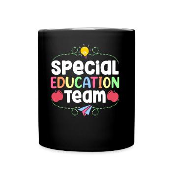 Équipe d’éducation de l’enfance en difficulté Profession Enseignant en éducation de l’enfance en difficulté - Mug uni - noir - Devant