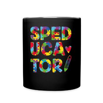 Speducator Enseignant en éducation spécialisée En éducation spécialisée - Mug uni - noir - Devant