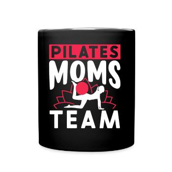 Pilates Mères Équipe Maman Maman Maman Pilates - Mug uni - noir - Devant
