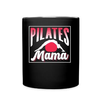 Pilates Maman Amant MamanMa Mère - Mug uni - noir - Devant