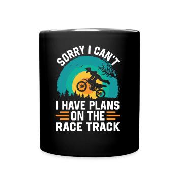 Impossible d’avoir des plans pour la piste de course de moto - Mug uni - noir - Devant