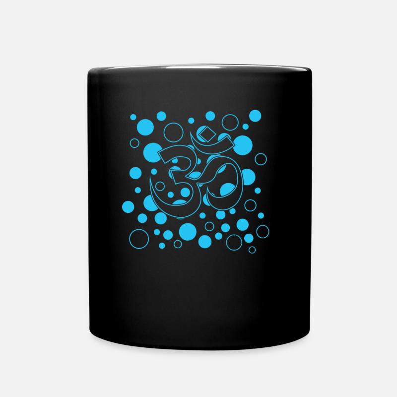 Yoga Namaste yoga - Tasse einfarbig - Schwarz