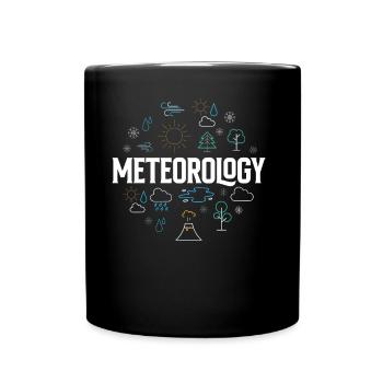 Météorologie Prévisions météo Profession de météorologue - Mug uni - noir - Devant