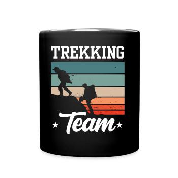 Trekking Team Wanderer Hike Randonnée - Mug uni - noir - Devant