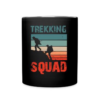 Trekking Team Wanderer Hike Randonnée - Mug uni - noir - Devant