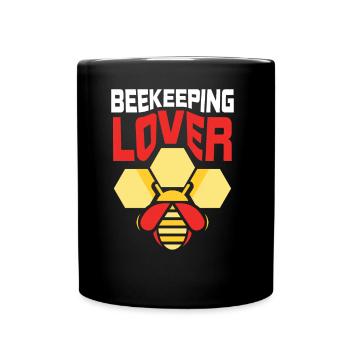 Beekeeping lover Beekeeping Beekeepers Beekeepers - Full Colour Mug - black - Front