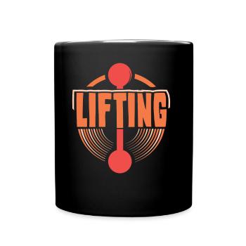Entraînement de levage Haltérophilie Gymnase haltérophile - Mug uni - noir - Devant
