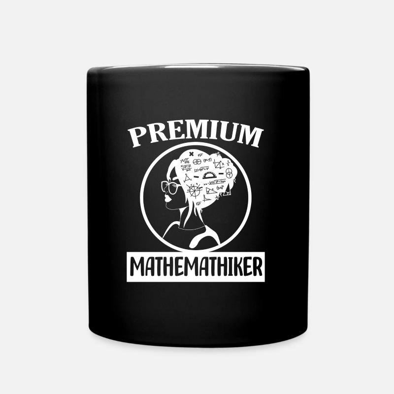 Mathematik - Tasse einfarbig - Schwarz