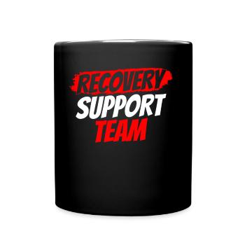 Équipe d’assistance à la récupération - Mug uni - noir - Devant