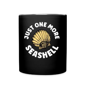 Only one mussel Mussel collectors - Full Colour Mug - black - Front