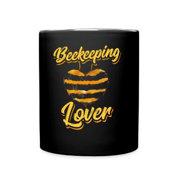 Beekeeping lovers Beekeeping Beekeepers Beekeepers - Full Colour Mug - black - Front