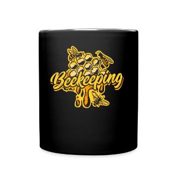 Beekeeping Beekeepers Beekeepers Honey Bee - Full Colour Mug - black - Front