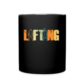 Lifting Gym Workout Haltérophilie - Mug uni - noir - Devant