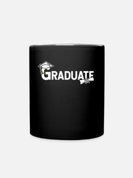 Célébration de remise des diplômes des diplômés - Mug uni - noir