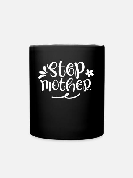 Belle-mère Mère d’accueil Belle-mère - Mug uni - noir
