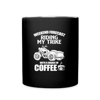 Trike Coffee - Full Colour Mug - black - Front