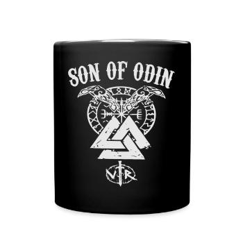 Odin Viking Valhalla Nordic - Mug uni - noir - Devant