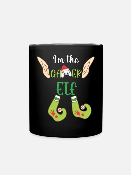 Weihnachten Weihnachtsmann Geschenke - Tasse einfarbig - Schwarz