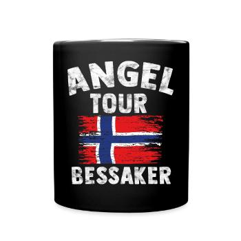 BESSAKER - Angel Tour Norvège Personnalisable - Mug uni - noir - Devant