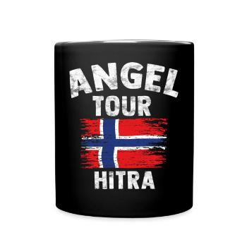 HITRA - Angel Tour Norway personnalisable - Mug uni - noir - Devant