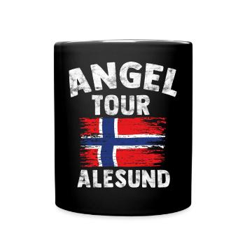 ALESUND - Angel Tour 2023 Norway Gift - Full Colour Mug - black - Front