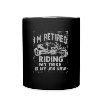 Trikes - Tasse einfarbig - Schwarz - Vorne