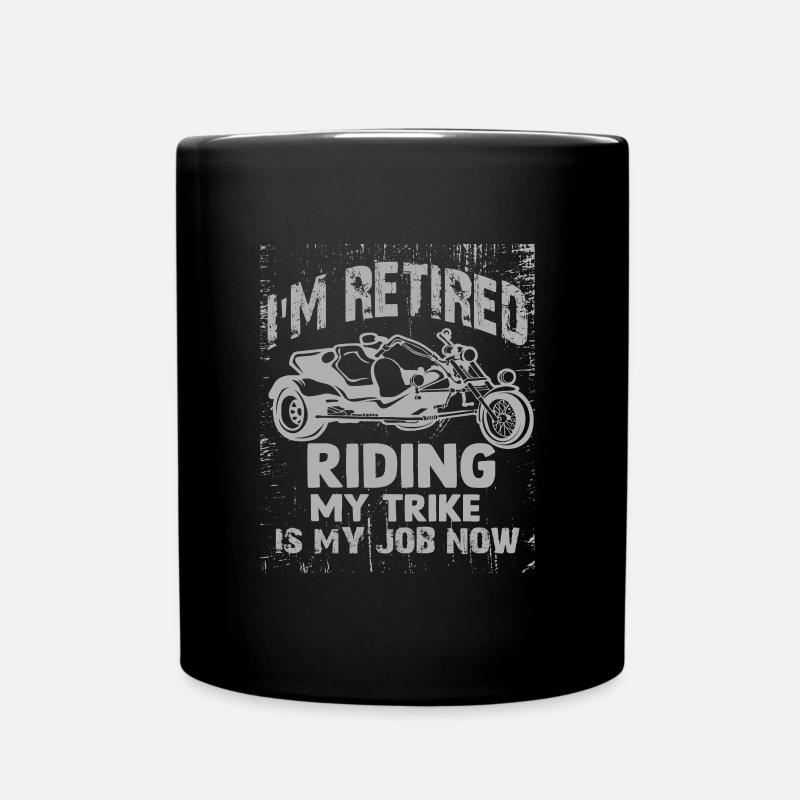 Trikes - Tasse einfarbig - Schwarz