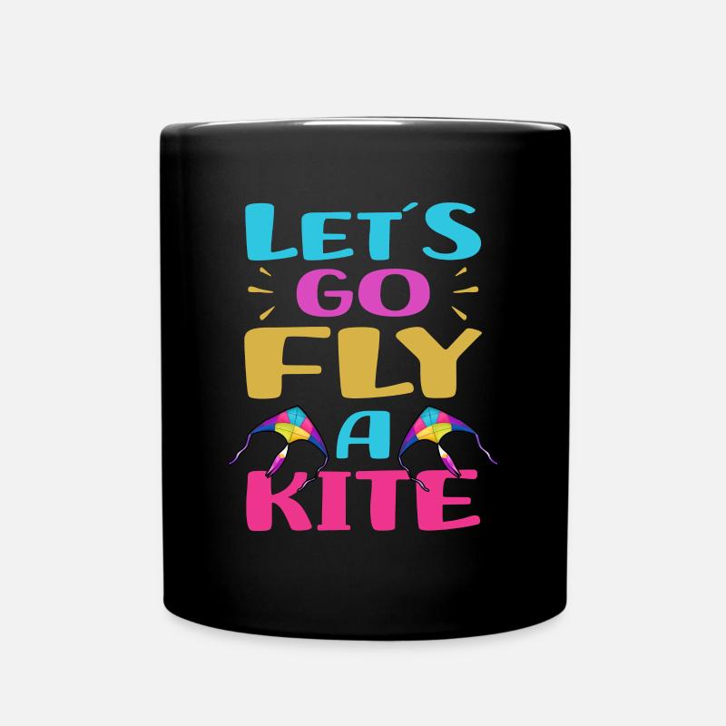 Cerf-volant - Mug uni - noir