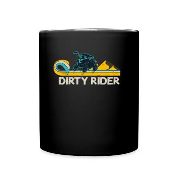 ATV Quad Quad Driver Offroad Motorsport - Full Colour Mug - black - Front