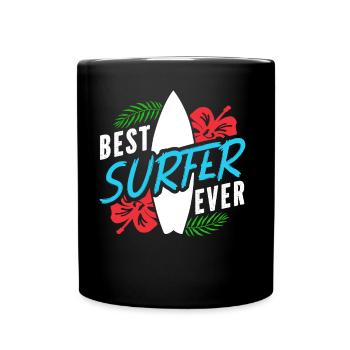Meilleur surfeur de tous les temps Surfer Surf - Mug uni - noir - Devant