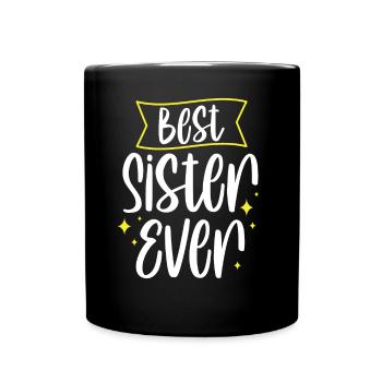 Meilleure sœur de tous les temps Sœurs amies - Mug uni - noir - Devant