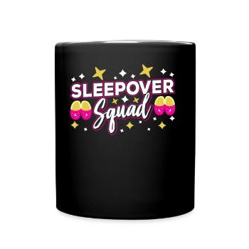 Overnight group overnight stay Sweet - Full Colour Mug - black - Front