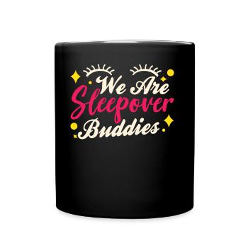 Nous passons la nuit à la fête - Mug uni - noir - Devant