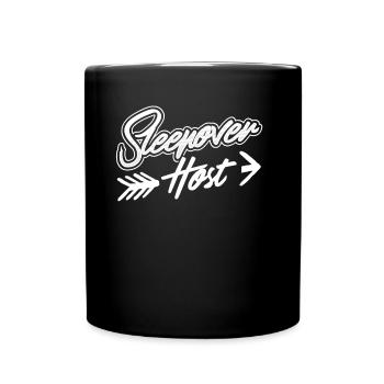 Hôtes pour la nuit Passez la nuit - Mug uni - noir - Devant