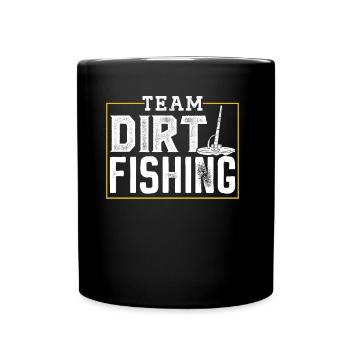Équipe Dirt Fishing Détection de métaux Détection de métaux - Mug uni - noir - Devant