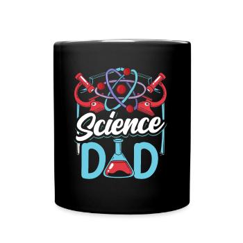 Science Papa Science Team Scientifiques - Mug uni - noir - Devant