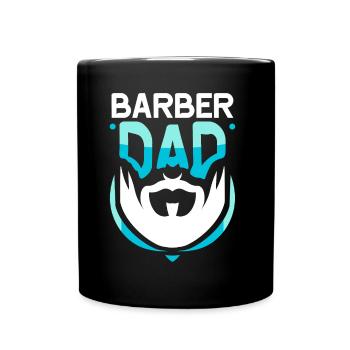 Barbier Papa Barbershop Profession Barbier Barbier - Mug uni - noir - Devant