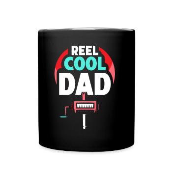 Reel Cool Papa Angler Pêche Pêcheur Pêche - Mug uni - noir - Devant
