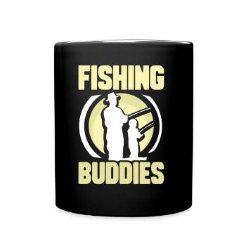 Amis pêcheurs Ami pêcheur Ami pêcheur - Mug uni - noir - Devant